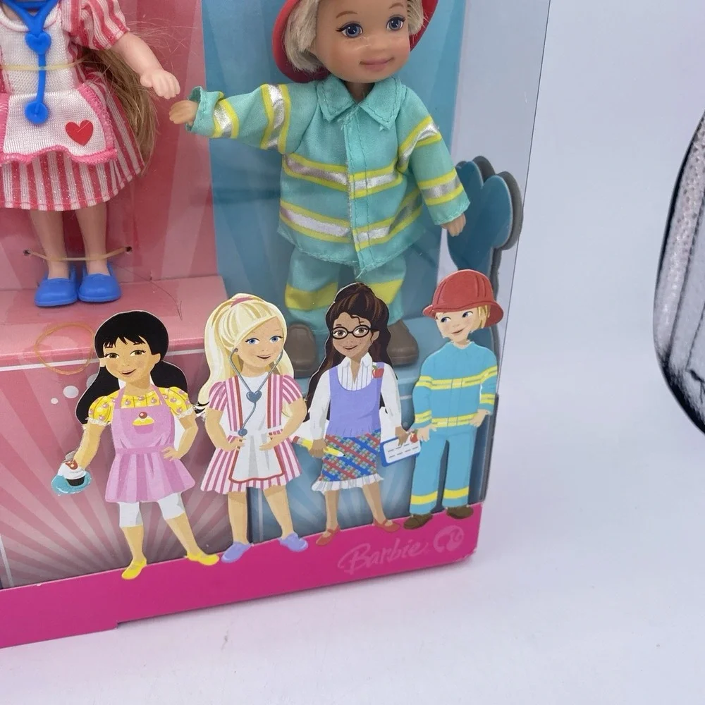 BK~ #I NIB BARBIE DOLL KELLY CLUB‎ 2007 I CAN BE L8567 TEACHER NURSE FIREMAN - Picture 6 of 15